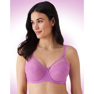 WACOAL NWT Retro Chic Full Figure Underwire Bra in First Bloom 38DD